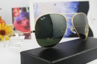 KÍNH MÁT RAYBAN AVIATOR LARGE METAL RB3025-001