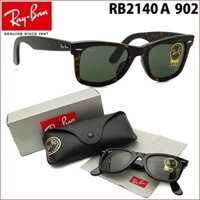 Kính mát Rayban Wayfarer nghiêng rb2140a 902 màu rùa / xanh