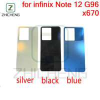 Kính Mặt Sau Cove Cho Infinix Note 12 G96 X670 Pin Nhà Ở Dính Miếng Dán Mặt Sau Khung Ống Kính Nhà Ở Ốp Lưng Linh Kiện Thay Thế