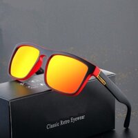 Kính Mát Thể Thao Phân Cực Nam Nữ Đi Xe Đạp Sắc Thái Khung Vuông Kính Mắt Nam Kính UV400