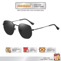 Kính Mát Thời Trang AORON Dành Cho Nam Và Nữ Mắt Kính Phân Cực Chống Tia UV Gọng Kim Loại Phong Cách Hàn Quốc - AK024