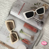 Kính mắt thời trang Kính mát sang chảnh 0043 gọng vuông nhựa siêu đẹp - Pippys