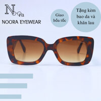 Kính mát thời trang nữ NOORA kiểu dáng thời trang tròng kính chống tia UV400