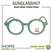 Kính mát trẻ em gọng dẻo tròng trong suốt chống bụi, chống tia UV dành cho bé từ 2 đến 5 tuổi JS11065trong