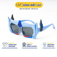 Kính mát trẻ em, kính râm LILYEYEWEAR kiểu dáng thời trang chống UV400 bảo vệ an toàn mắt cho bé P8152