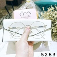 kính mắt tròn gọng kim loại mã 5283