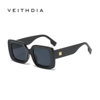 Kính Mát VEITHDIA Gọng Vuông Lớn Phong Cách Retro Thời Trang Unisex S21256