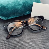 Kính Mắt vuông nhựa đen tròng kính chống ánh sáng xanh chống nắng uv cao cấp ĐEN