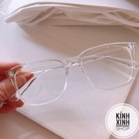 Kính Mắt vuông trong suốt nhựa dẻo