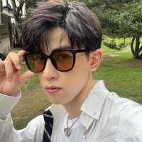 Kính màu Mắt vuông gọng nhựa ulzzang Korea