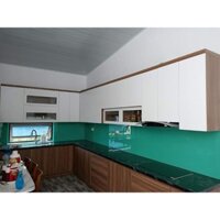 kính màu ốp bếp Hải Long