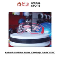 Kính mũ bảo hiểm nửa đầu andes 181 dùng để thay thế cho nón bảo hiểm 1/2 ANDES 181 khi cần - thay thế dễ dàng trong 30s