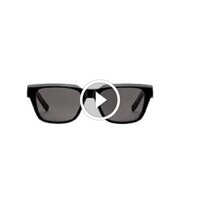 Kính Nam Dior B23 R1I Black Rectangular