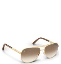 Kính Nam Louis Vuitton Attitude Pilote S00 'Gold'