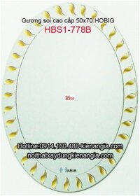 Kính nghệ thuật Hobig 500x700 HBS1-778B