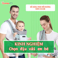 Kinh nghiệm chọn địu vải em bé ưng ý cho con yêu