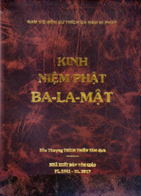 Kinh Niệm Phật Ba La Mật (Bìa Cứng)