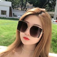 Kính nữ râm đi biển thời trang  sang chảnh form vuông VIỀN ĐẸP - Mắt kính V13