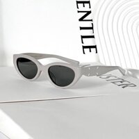 Kính oval gọng bản nhỏ form unisex hot trend - hàng đẹp - tròng chống tia UV