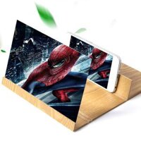 Kính phóng to màn hình điện thoại 4D bằng gỗ