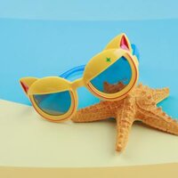 Kính râm cho bé KidsPlaza gọng dẻo 8177 C10 Yellow