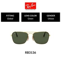 Kính râm dày M1Ws Ray-Ban | Rb3136 181 unisex vừa vặn toàn cầu size 58mm 6aZv JN24 JBL