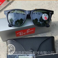 Kính râm Gọng kính Polaroid bóng đen Rayban Wayfarer chính hãng