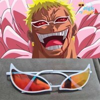 Kính râm JIGK Doflamingo Ngộ nghĩnh One Piece Cosplay Prop Joker Kính râm