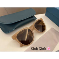 Kính râm, Kính mát Nữ Mắt tròn chống nắng chống lóa uv thời trang Nhiều màu - NÂU
