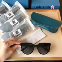 Kính râm, Kính mát Nữ Mắt tròn chống nắng chống lóa uv thời trang Nhiều màu - ĐEN