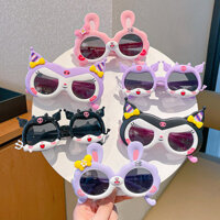 Kính râm Kulomi trẻ em Kính râm bé trai và bé gái phong cách phương Tây Kính râm chống tia cực tím Kính râm thời trang/2.23