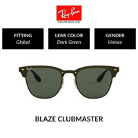 Kính râm lắp toàn cầu Ray-Ban Blaze Clubmaster Unisex (47mm) RB3576N 043 / 71