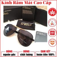 Kính Râm Mát Pocher p8000 Phân Cực Cao Cấp Chống Tia UV-Gọng Kính ôm Sát Tai Chắc Chắn [ Tặng Kèm Khăn Mềm Lau Kinh]