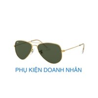 Kính Râm Nam RayBan Aviator Sunglasses Gold Rb3044