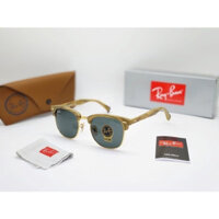 Kính râm Nam ClubmasterWood3016-BlackIPEV Rayban