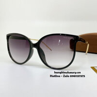 Kính Râm Nữ Thom Browne Len Đen Tròng To Chân Kim Loại 9324