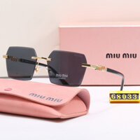Kính râm thời trang Miu Kính râm ảnh không khung Unisex Kính râm đẹp trai