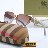 Kính râm thời trang mới Burberry sang trọng Unisex Kính râm chất lượng cao sang trọng Kính râm chống tia cực tím UV400