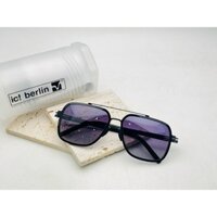 Kính râm thời trang nam 2 màu tím than và nâu đỏ cực nam tính IC BL New