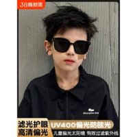 Kính râm trẻ em Bé trai Bé không làm tổn thương mắt Chống tia cực tím Bé gái 2025 Kính râm gấp phong cách mới