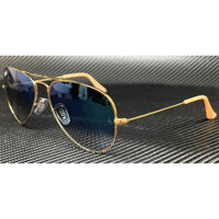 Kính râm Unisex RAY BAN RB3025 001 3F Gold Pilot 62 mm