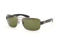 Kính Ray-Ban RB3522-004/9A tròng xanh Polarized