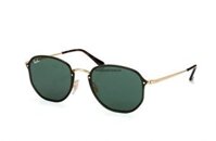 Kính Ray-Ban Round RB3579N-001/71 tròng xanh lá