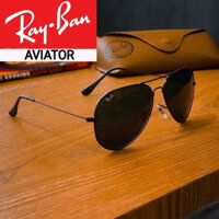 Kính Rayban chính hãng 3026 Mắt kính phi công màu đen