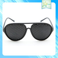 Kính tập mắt Pinhole Glasses - tặng kèm hộp kính thời trang bảo vệ kính