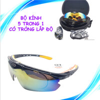 Kính Thể Thao 5 Tròng Mắt Panlees Có Khung Gắn Tròng Cận Viễn Loạn