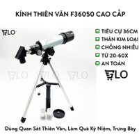 Kính Thiên Văn F36050 Cao Cấp Loại Lớn, Kính Viễn Vọng Khúc Xạ Ngắm Trăng Sao Sắc Nét Cho Trẻ Em Giá Rẻ