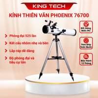 Kính thiên văn phản xạ Phoenix Telescope 76700 (70076) phóng đại 525 lần qua sát bầu trời, ngắm trăng sao rõ nét