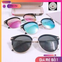 Kính thời trang -kính râm-kính đi biển dáng tròn mắt mèo CM