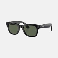 KÍNH THÔNG MINH RAY-BAN META GLASSES - WAYFARER THẾ HỆ 2 - ĐEN/MẮT XANH G-15 GREEN RW4006